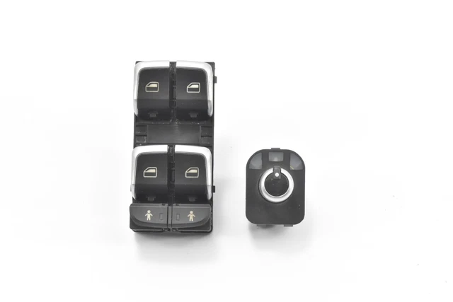 Interrupteur Maître Lève-vitre Pour Audi A3, A6, RS6, Q7 (2004-2015) - Pièce De Rechange Référence 4F0959851 - 6