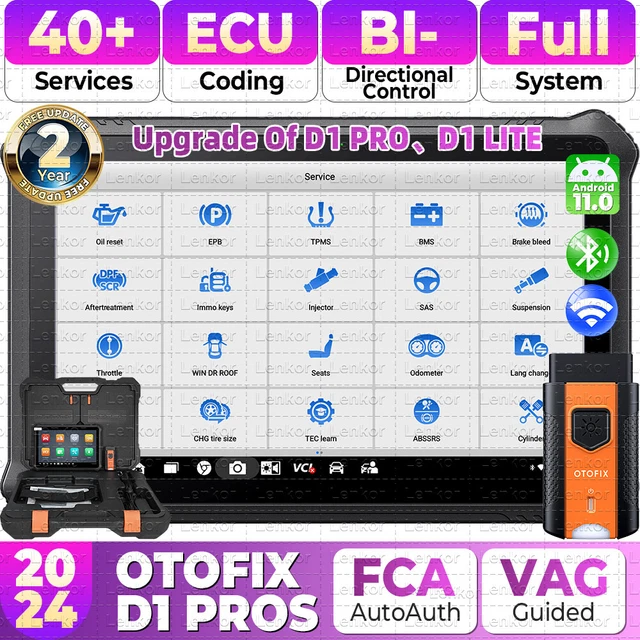 2025 OTOFIX D1 Auto OBD2 Dispositivo Diagnostico Scanner Auto TUTTO IL - Foto 8