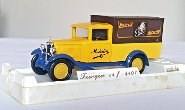 Solido Citroën C4F 1930 Michelin Lans 71380 Modélisme