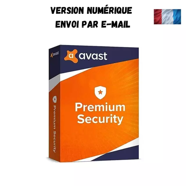 AVAST Premium Security 3 appareils 1 an 2024 plusieurs appareils antivirus