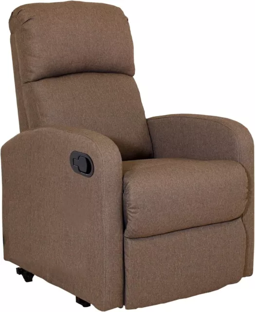 Cribel Fauteuil Relax Spike A Gris Tourterelle Tess. Homme, 104 CM, 88 CM, 66 CM