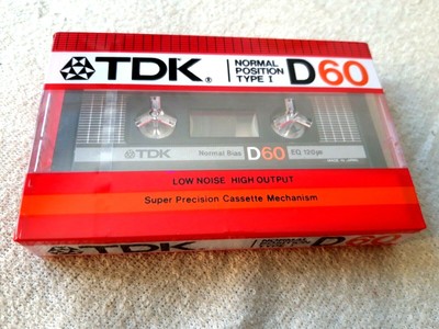 AGFA AUDIOCLEAN 1x RARE NEW VINTAGE 1986 one Agfa CASSETTE TAPE BLANK SEALED! 