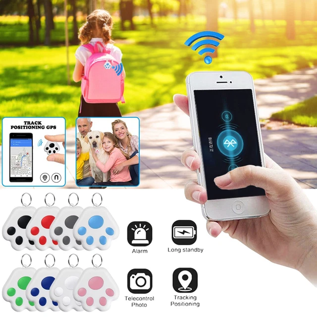 GPS Pet Cat Dog Position Mini Antilost  Bluetooth Locator Accessories