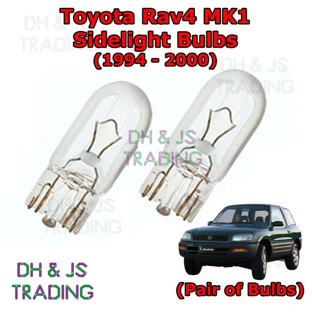 FOR TOYOTA RAV4 Front Sidelights Park Lights Side Light Bulb Bulbs MK1