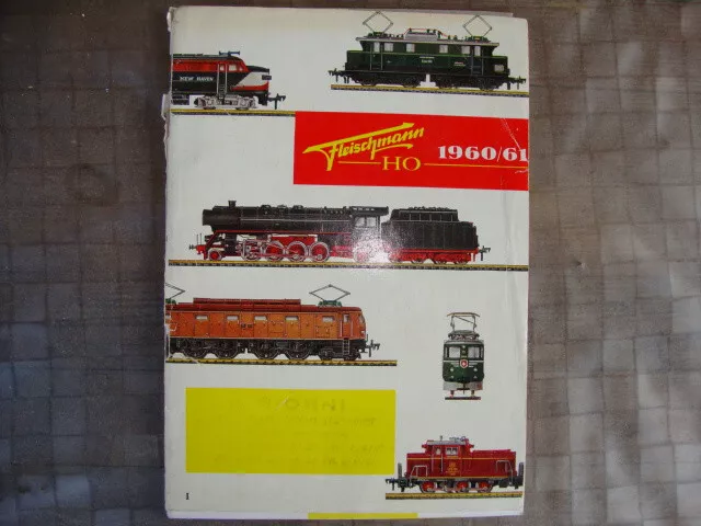 Fleischmann Catalogo Treni Ho 1960-61 -