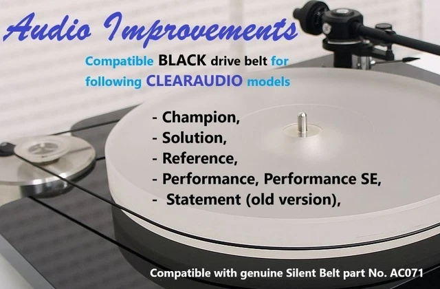 Scan-Dyna 1400 Original Audio-Improvements courroie Drive