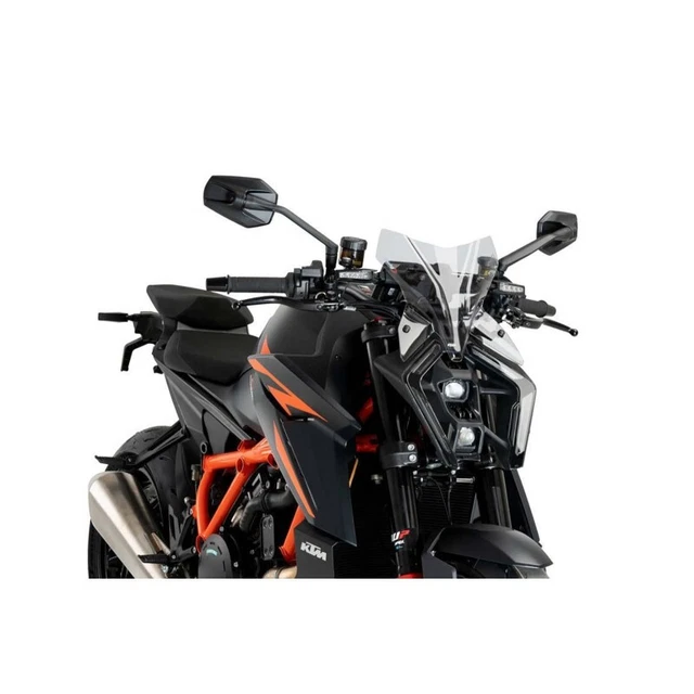 Pare-Brise Puig Touring Pour Triumph Rocket 3 R/GT 2020 - Fumé Foncé, Protection Vent Améliorée
