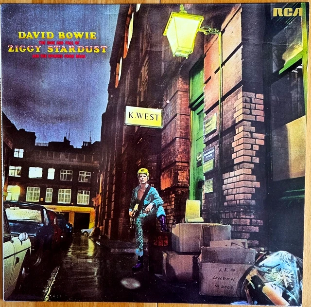 DAVID BOWIE ZIGGY Stardust Vinyl NEAR MINT RCA CL 13843 Germ. Press ...