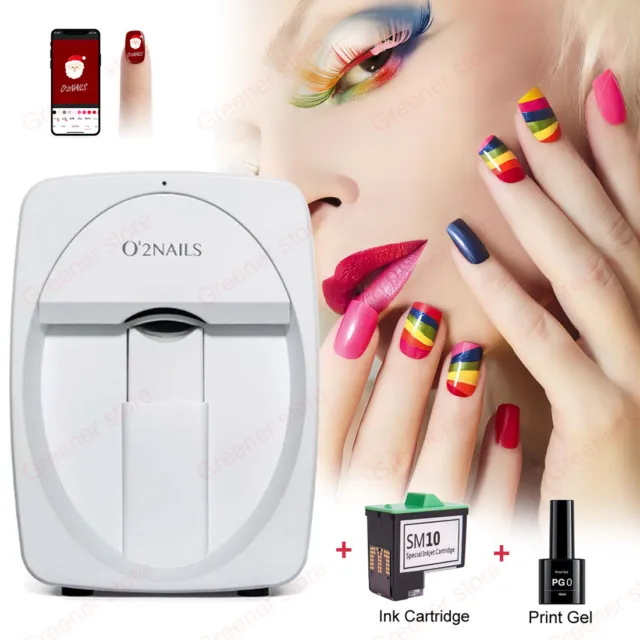 NAIL ART DIY PRINTING STAMPING STAMP MACHINE W/ POLISH VARNISH Print P By  Renhe Qianse Beauty Nail & Cosmetology Commercial Firm,