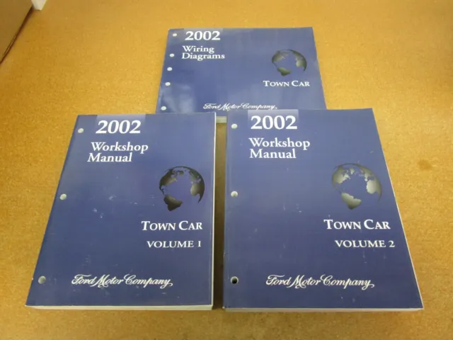 2002 Lincoln Town Car wiring shop service electrical repair manual ORIGINAL
