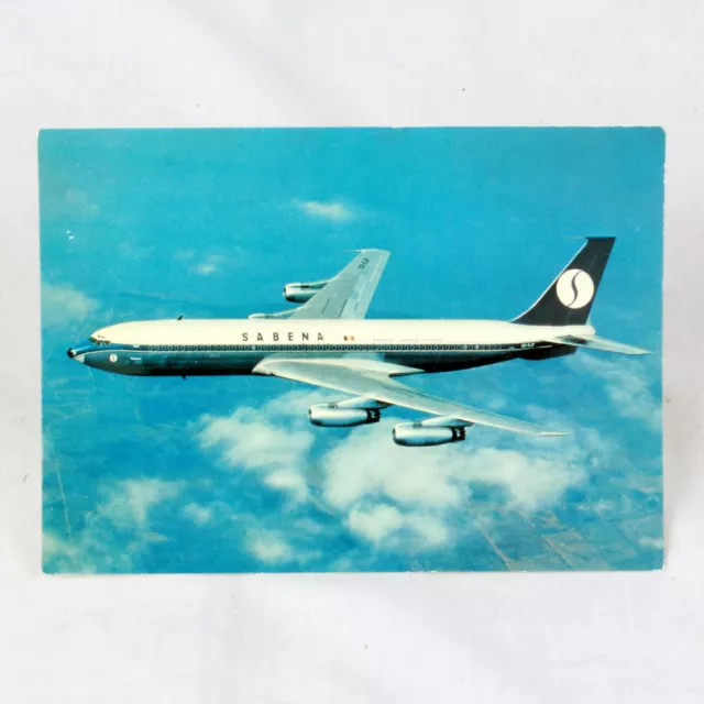 Sabena - Boeing 707 - Avion Carte Postale - Haut Qualité