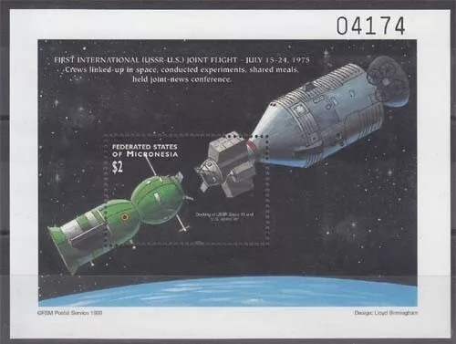 Mikronesien MiNr. Bl. 47 ** Sonnensystem