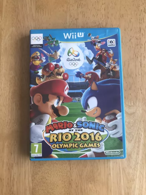 Mario & Sonic At The Rio 2016 Olympic Games Wii U PAL