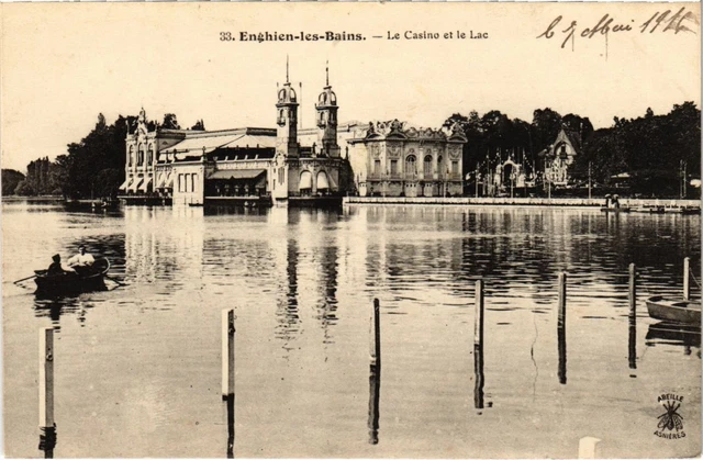 CPA Enghien les Bains Le Casino et le Lac FRANCE (1332926)