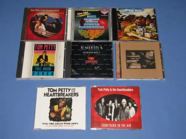 Tom Petty & Traveling Wilburys: CD Sammlung, Collection - 8 CD's