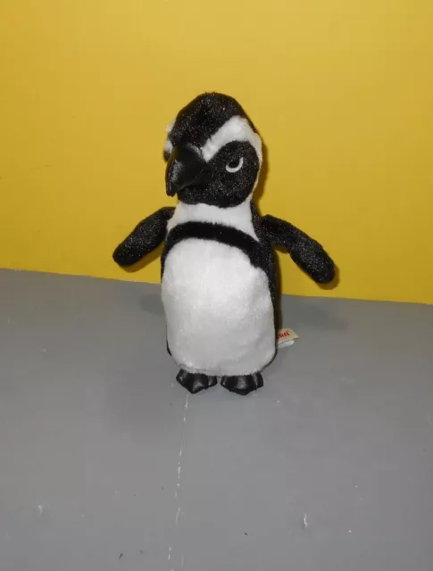 9" African Black Footed Penguin Soft Bean Stuffed Plush Animal by Aurora