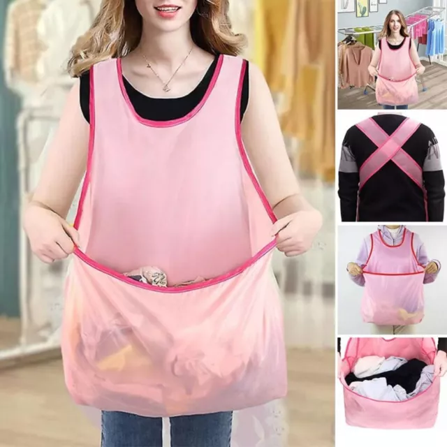 Water Proof Wet Laundry Apron Clothes Drying Tools Matching Apron