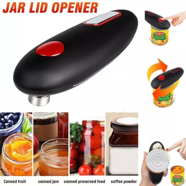 Touch Automatic Can Opener Electric Can Opener Jar Lid Opener Restaurant Home