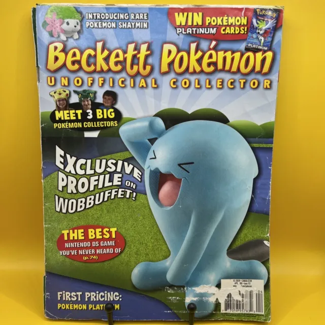 Beckett Pokemon Unofficial Collector Magazine April 2009 Issue 113