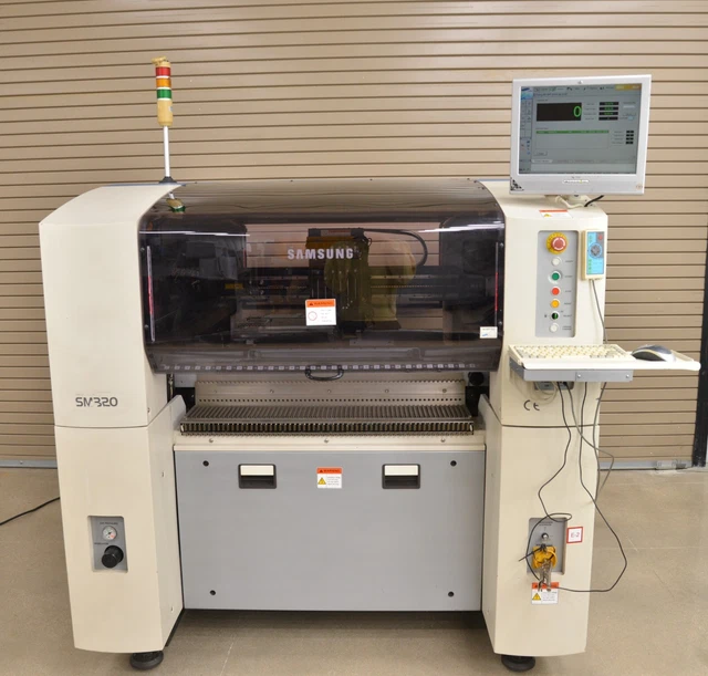 Samsung SM320 Pick and Place Machine V.1.530 w/ Remote & Accessories