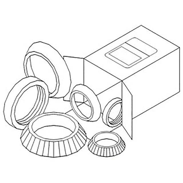 WBKAC4 New Wheel Bearing Kit Fits Allis Chalmers 7010 7020 7030 7040 7045 7050 +