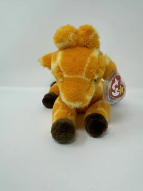 TY Beanie Buddy - TWIGS the Giraffe - ( Rare! - 1st Buddy to Retire  ) (9 inch)