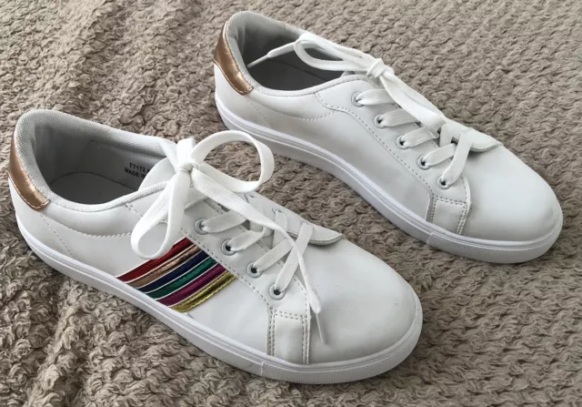 Matalan white deals plimsolls