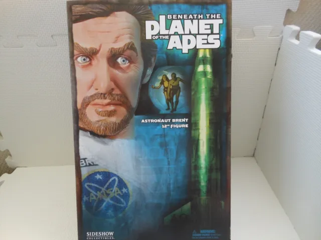 Sideshow Collectibles Action Figure Planet of the Apes Astronaut Brent 12 in Toy