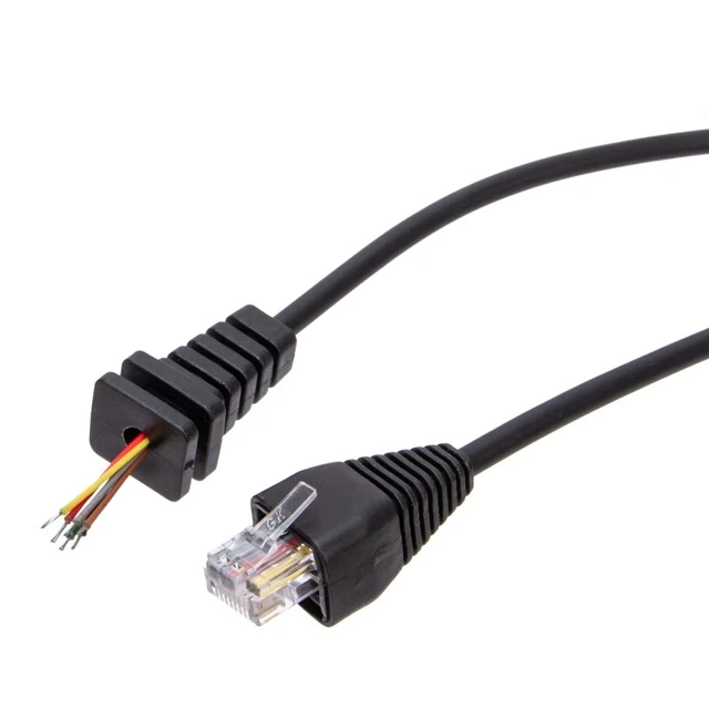RJ45 8 PIN MH-67A8J Speaker Microphone Replacement Cable for ...