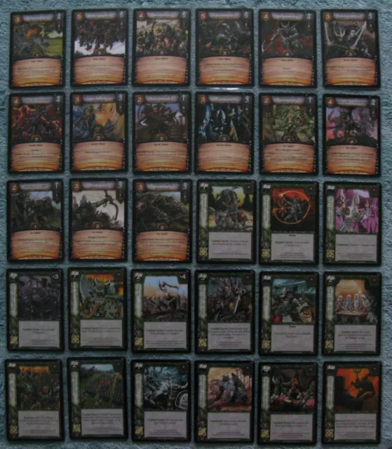 Warcry CCG Core Set Uncommon Cards Part 1/2 (Warhammer)