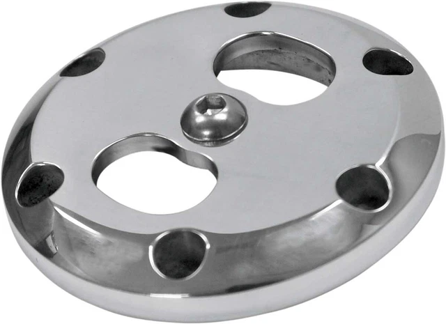 LA Choppers Exhaust End Cap for 3in Diameter SuperTrapp External Disc