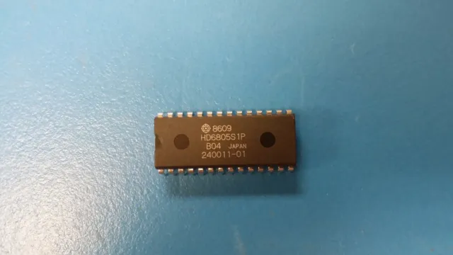 (1 PC) HD6805S1P HITACHI 8-BIT, OTPROM, 1MHz, MICROCONTROLLER, PDIP28