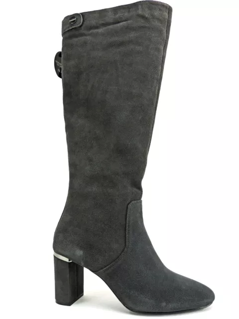 Alfani Women's Nessii Step 'N Flex Dress Boots Anthracite Grey Size 9 M