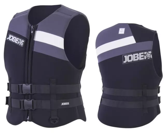 Jobe Progress Neo Vest Men Black Schwimmweste Wakeboard Wasserski Jetski SUP