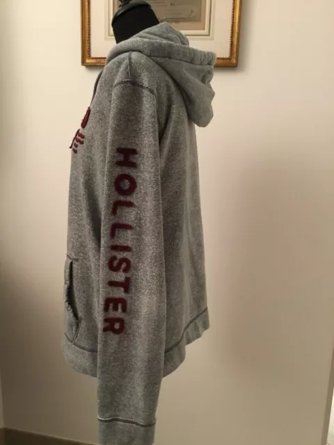 Sweat zippé hollister homme best sale