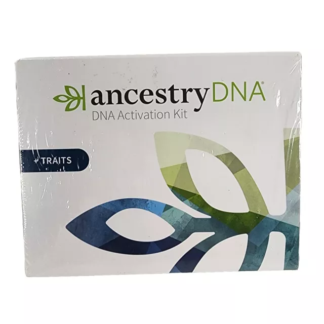 ANCESTRY DNA Activation Kit + TRAITS Genetic Ethnicity Test 5760 - NIB Sealed