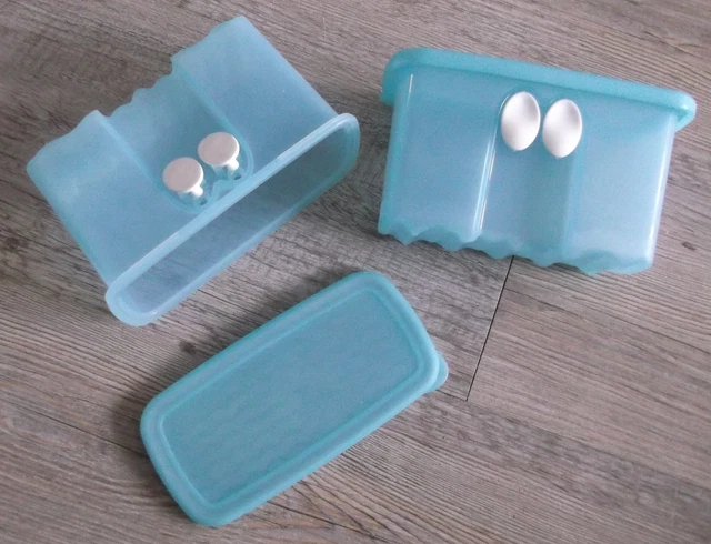 BRADERIE TUPPERWARE À-25%: SET 4 BOITES VENTILOFRAIS NEUVES (100,60