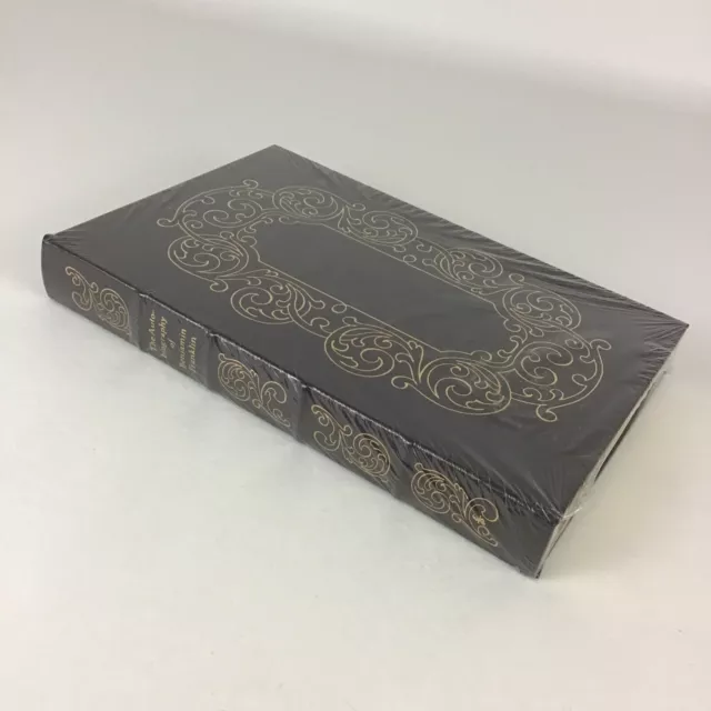 Easton Press The Autobiography of Benjamin Franklin Leather Bound Sealed 1981