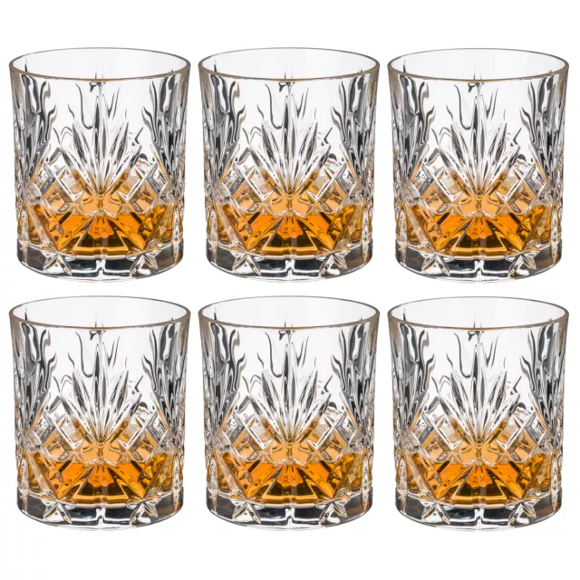 NEW RCR Crystal Melodia DOF Tumbler Set 6pce 310ml