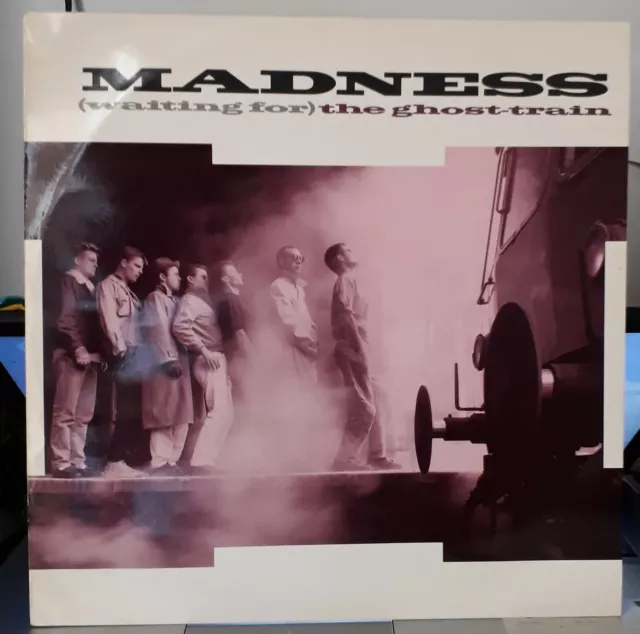 Maxi 45T MADNESS -  (Waiting for) the ghost train - 12'' - OR.UK 1986 (EX/NM)