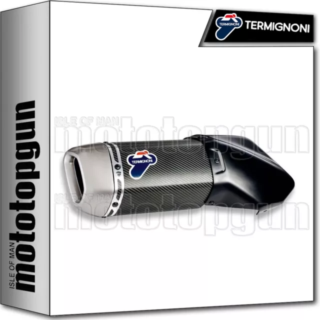 Termignoni Exhaust Carbon Homologated Ducati Multistrada 1260 2018 18