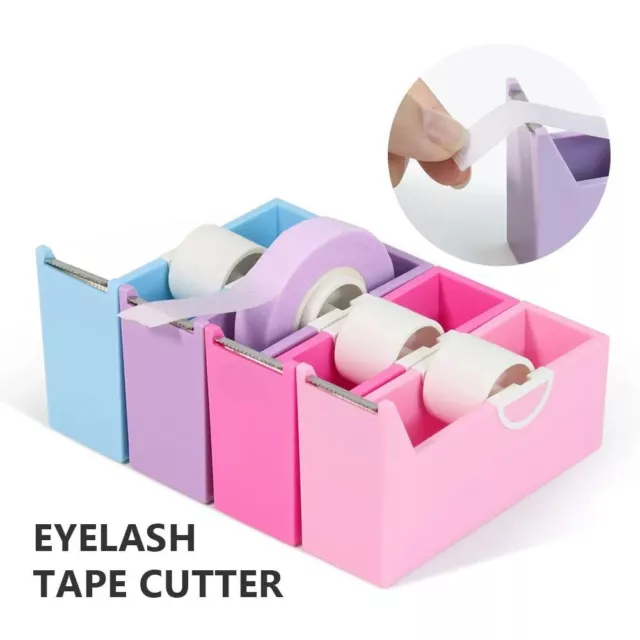 Plastic Eyelash Extension Tape Cutter Lash Adhesive Tape Split Tools