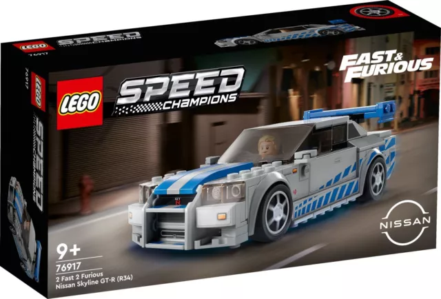 LEGO® Speed Champions 76917 - 2 Fast 2 Furious – Nissan - NEU & OVP -