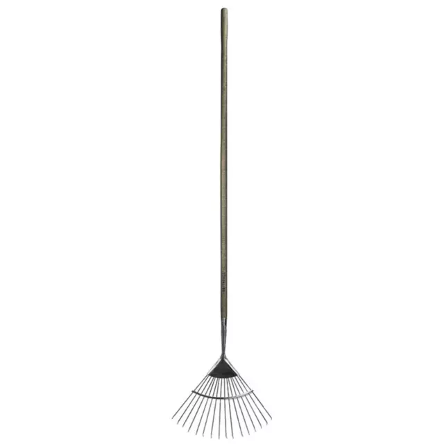 FAIPRESLRSS Prestige Stainless Steel Lawn Rake Ash Handle