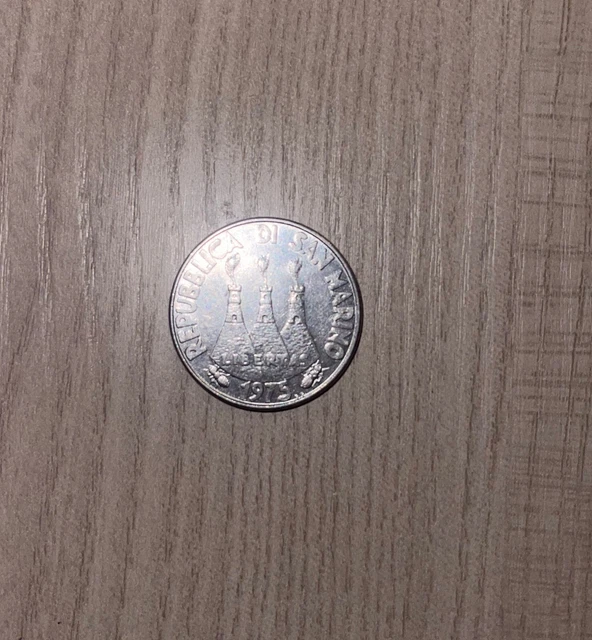 Moneta  100 Lire 1975 San Marino