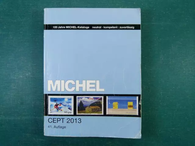 Michel Europa CEPT-Katalog, 2013, Liste der Gebiete in Fotos.