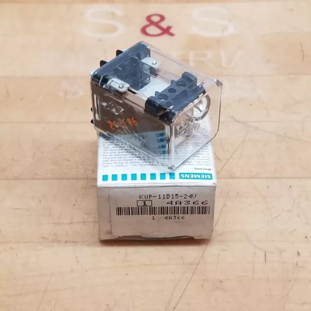 Potter & Brumfield KUP-11D15-24V General Purpose Relay, 24 VDC - NEW