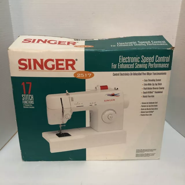 Máquina de coser Singer 2517c ~ Nueva caja abierta