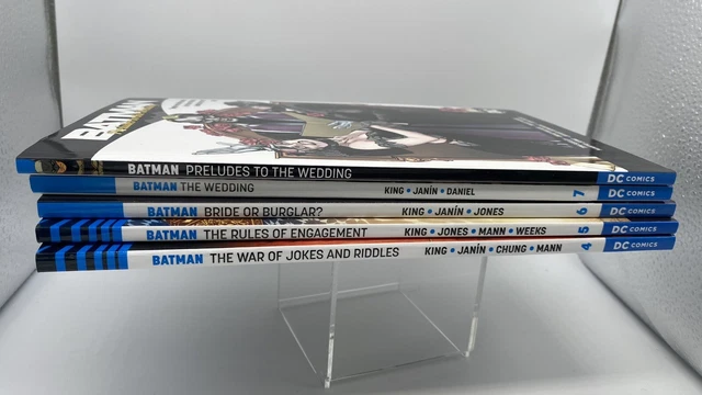 Batman Rebirth Trade Paperback TPB Lot Vol 4-7 Tom King &Prelude To Wedding
