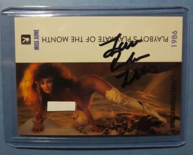 Playboy Rebecca Michelle Ferratti Signed AUTOGRAPH Card